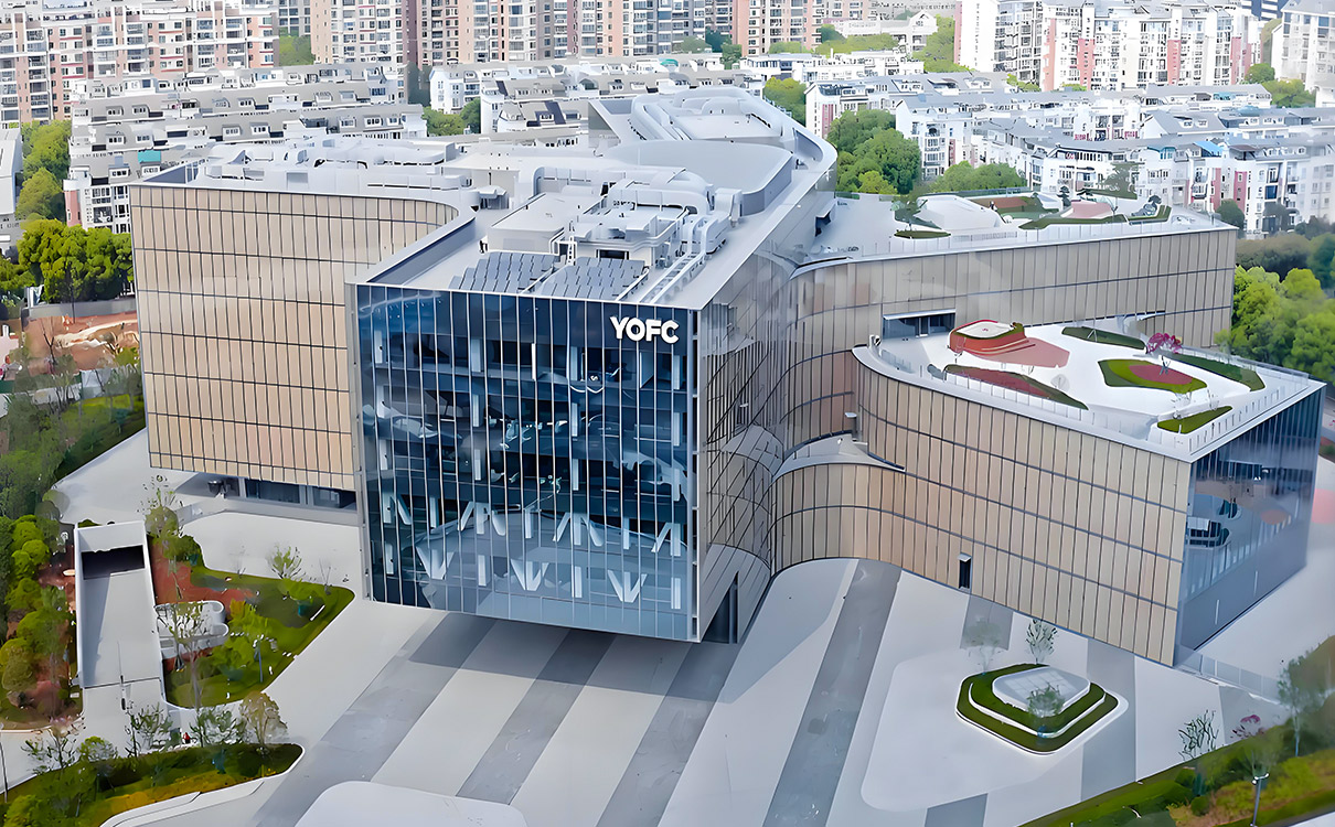 武汉长飞光纤企业展厅