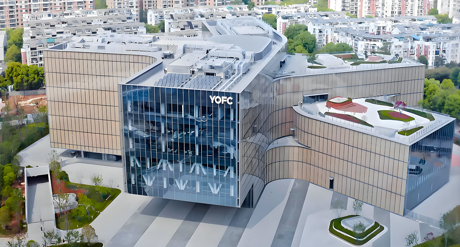 武汉长飞光纤企业展厅