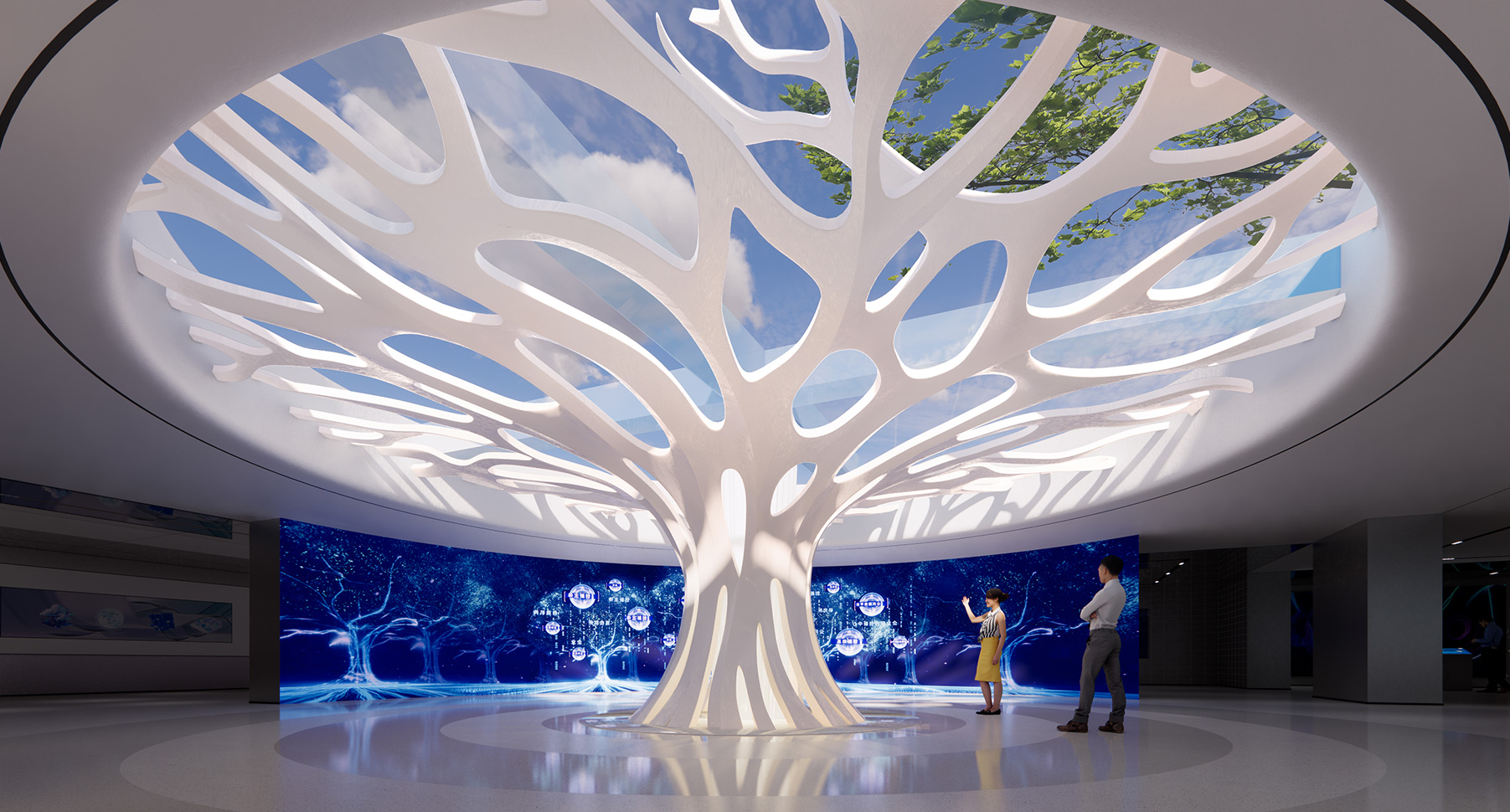 武汉产业创新发展研究院展厅